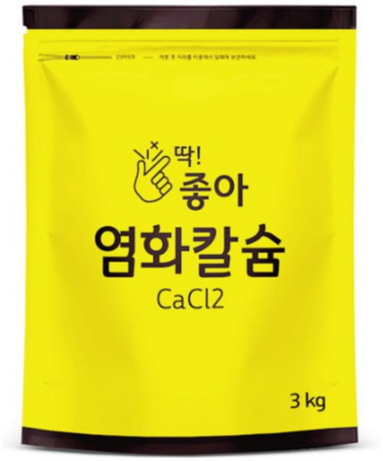 딱좋아 염화칼슘, 1개, 3kg