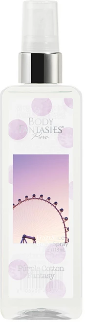 바디판타지 퓨어 퍼플 코튼 판타지 프래그런스 바디 스프레이, 118ml, 1개 - 쿠팡