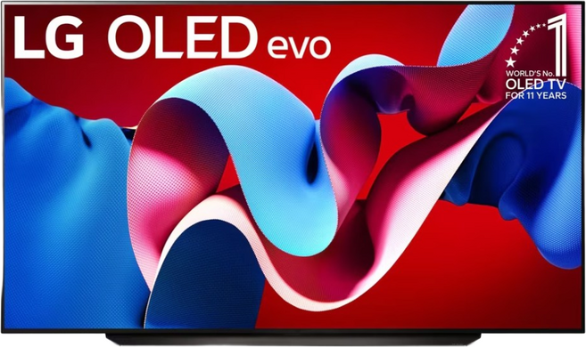 LG전자 24년형 올레드 83인치(209cm) EVO 4K UHD SMART TV OLED83C4 유튜브 넷플릭스 OTT 스마트 티비, 방문설치, 벽걸이형, 209cm(83인치)