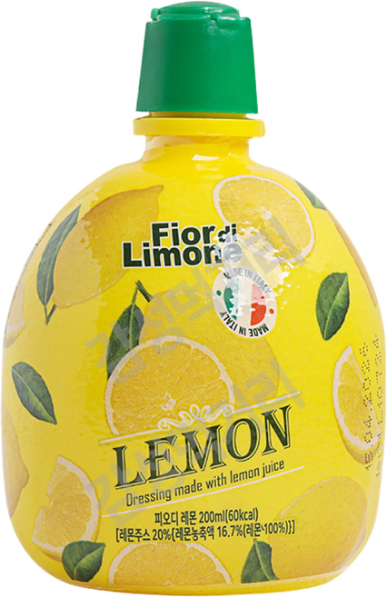 피오디 레몬 200ml 레몬에이드 레몬즙 하이볼 주스 레몬수, 48개