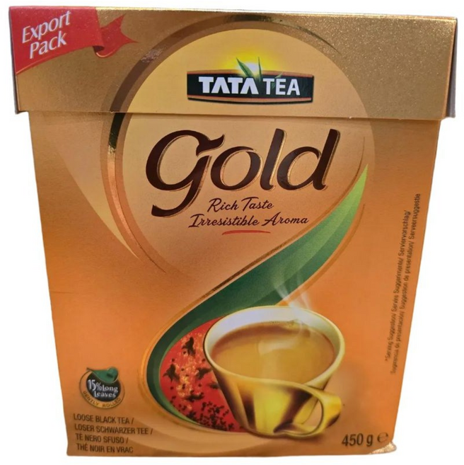 Tata Tea Gold 홍차 인도홍차 타타티 (무료배송), 4개, 450g, 1개입