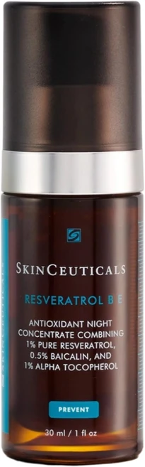 SkinCeuticals레스베라트롤 방지BE 나이트 리페어 에센스30Ml, 1개, 30ml - 쿠팡