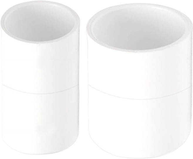 PVC 소켓 VG1 VG2 파이프 35A~75A 수도용 하수도 플라스틱 배관 부속 이음관, 1개, 60x40mm