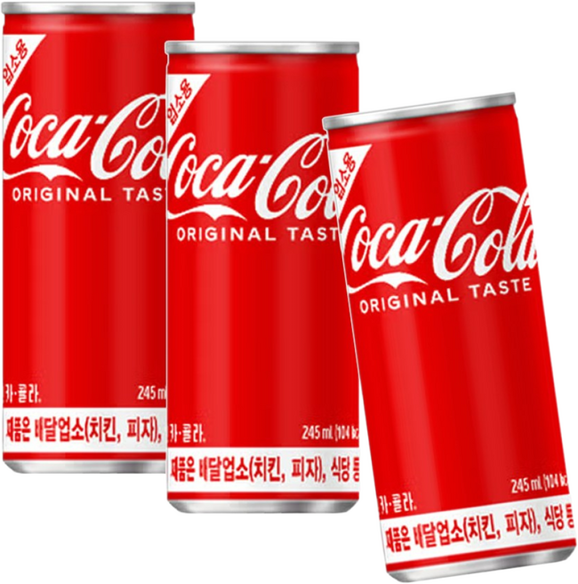 코카콜라 캔 업소용, 245ml, 120개