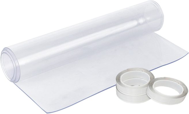 창문 방풍비닐 PVC 두꺼운 외풍방지 방한막, 1개