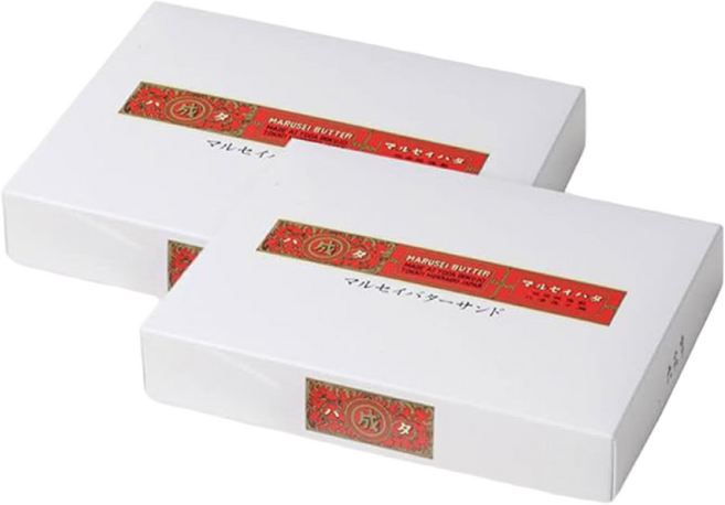 육화정 롯카테이 마루세이 버터 샌드 30개입 x 2세트 일본, 2개