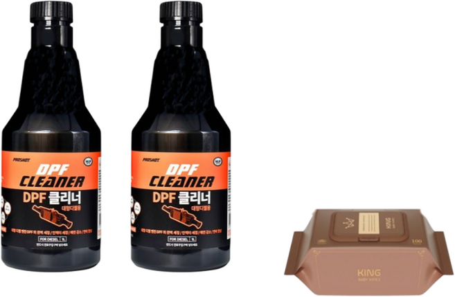 대림 DPF 클리너 1리터 X 2 2통 PROSHOT 프로샷 DPF클리너 디젤엔진 인젝터 EGR 세정첨가제 1L 2통, 2개, 0W-20