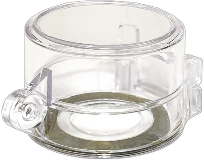 케이지오토 투명 비상 LED 눌림 스위치 보호 커버 카바 가드 22파이 25파이 30파이, KG-GR25, 1개