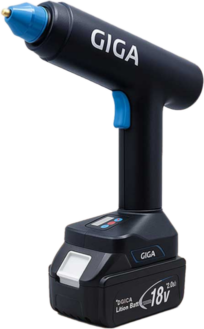 기가 4세대 완전 자동 전동 글루건 마끼다 호환 전문가용 G-088 (2.0AH 배터리 1개 세트)