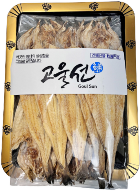 [고울선] 황태 황태포 선물세트 자연건조 가정용 업소용 건어물, 510g, 1개