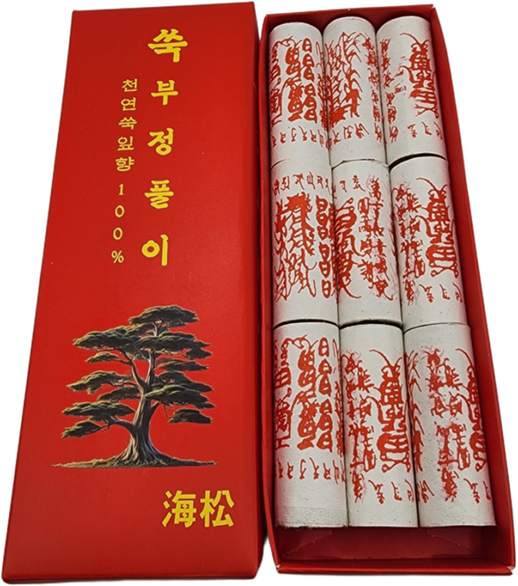 해송 쑥 부정풀이 재수맞이 운맞이 영업준비 100프로쑥잎 냄새제거, 해송쑥, 40개