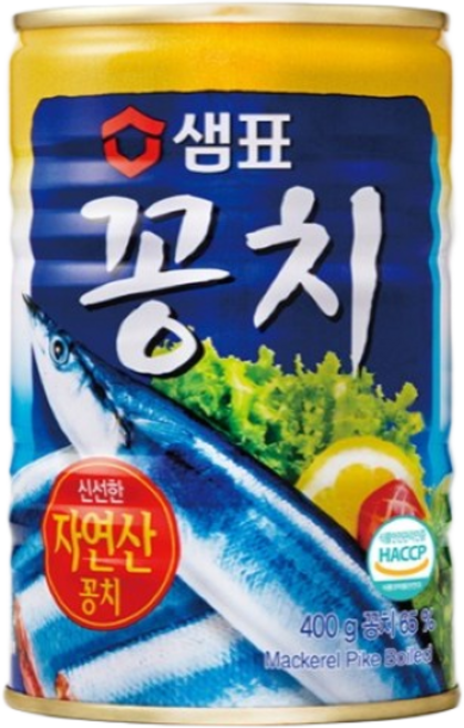 샘표 꽁치 400g X 1개 원터치 통조림캔