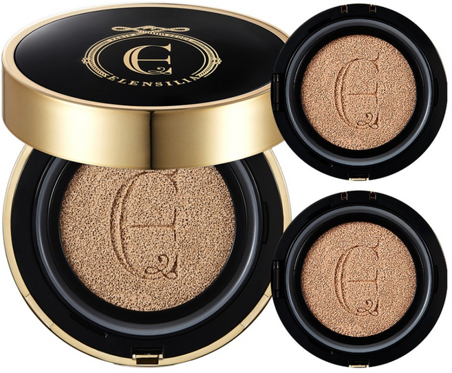 엘렌실라 에스카르고 에센스 커버 쿠션 프리미엄 본품1개+리필2개 23호 승무원팩트 면세점 커버력좋은 모공 승무원 고체 물광 광채 파데 커버 쿠션 팩트 파운데이션 묻어나지 않는 커버, 1개