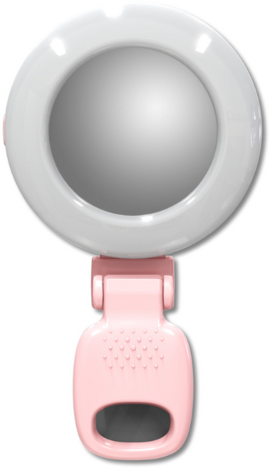 에이제이케이 [정품] 충전식 촬영 다용도 미니 LED 조명등, 에디션 핑크, 1개, ZM-D6