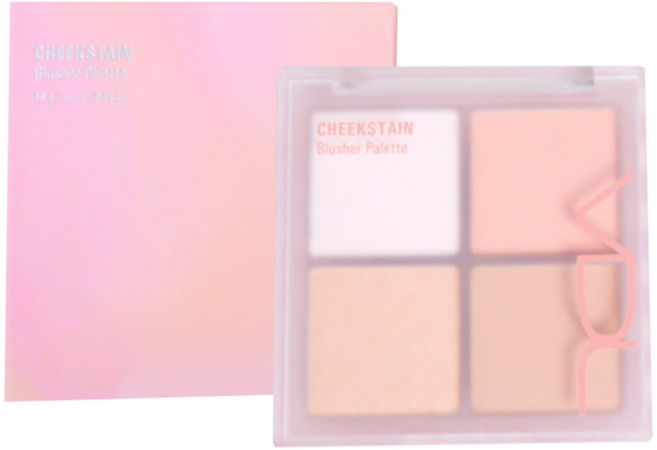 브이디엘 치크스테인 블러셔 팔레트 10g, 01 아이코닉 피치, 1개