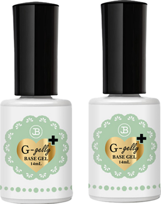 그라시아 진비 지젤리 베이스젤 플러스 미산성, 투명, 14ml, 2개