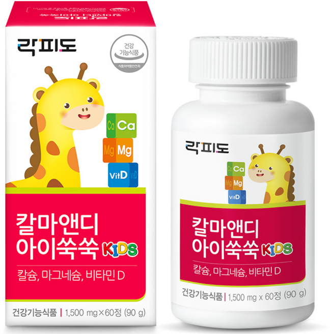 락피도 칼마앤디 아이쑥쑥 90g, 60정, 1개