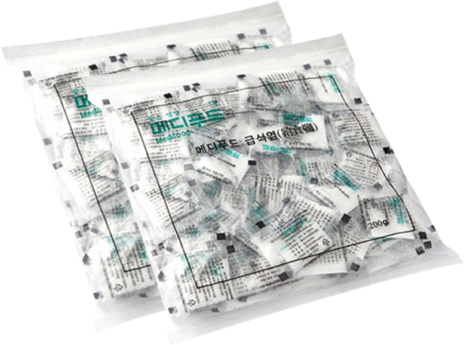 메디푸드 급식염 (3g x 100개) 나트륨 조절 정제 소금, 300g, 5개