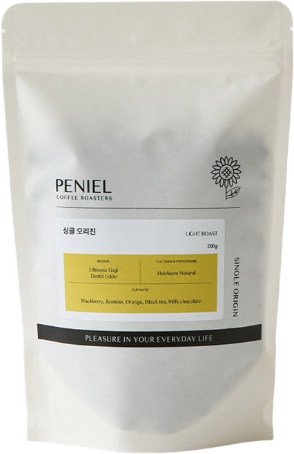 브니엘커피 로스터스 에티오피아 벤치마지 게샤 내추럴 G1 싱글오리진 스페셜티 커피 라이팅 로스팅 필터 카페 원두 홈 오피스, 1개, 200g, 핸드드립