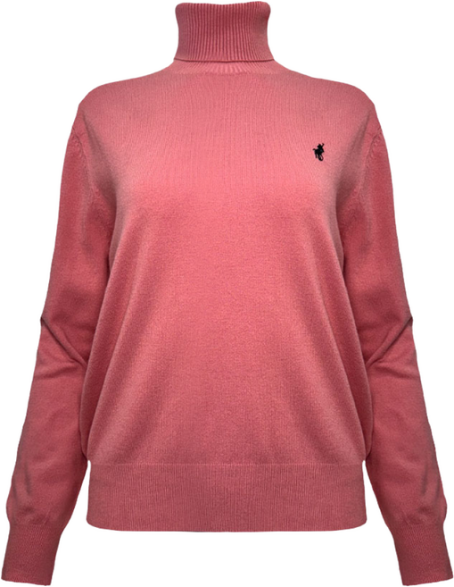 [빅히트 패션] 여성 롱폴라 캐주얼 긴팔 니트티