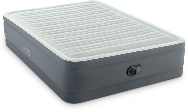 인텍스 에어베드 프림에어 퀸침대 전동펌프 내장64906KR, 화이트 외