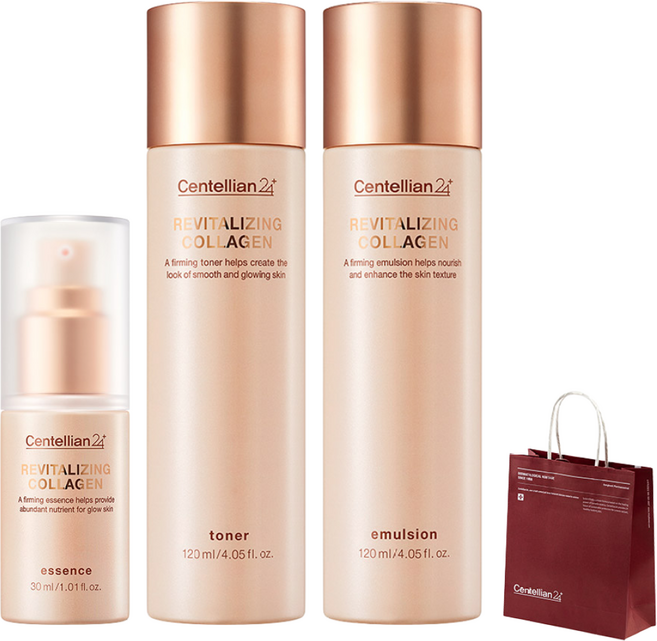 센텔리안24 리바이탈라이징 콜라겐 3종 세트 (토너+에센스+에멀전), 1세트