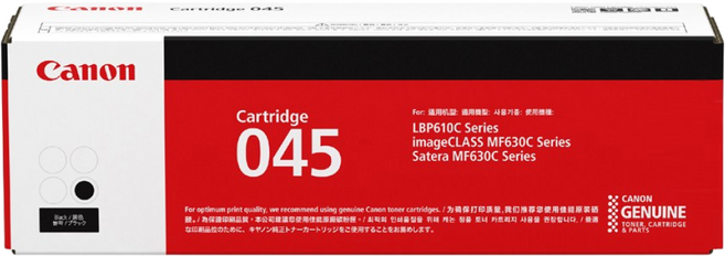 캐논 CRG-045 정품토너 4색 개별상품 LBP611CNZ 613CDWZ MF635CXZ, CRG-045 / 검정 / 정품, 1개