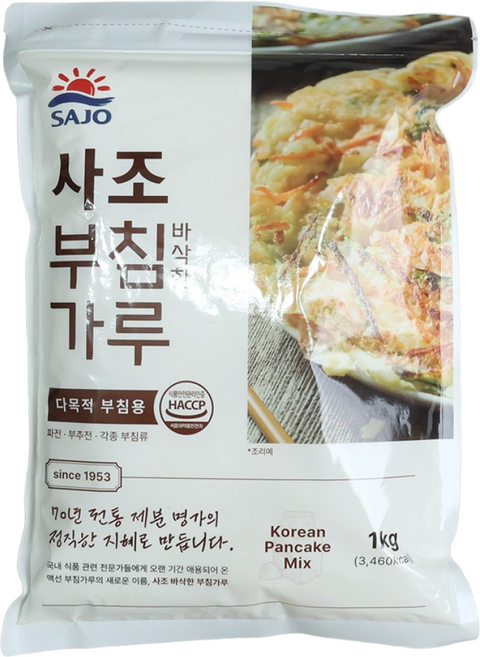 사조 바삭한 부침가루 1kg, 3개