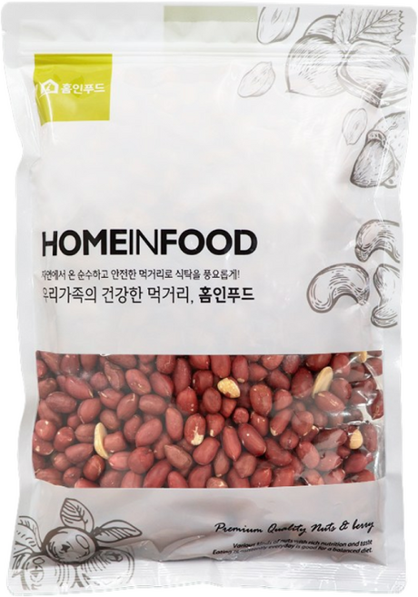 홈인푸드 빨간볶음땅콩, 1개