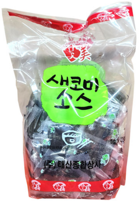 태산 맛미 새코미소스(냉면용식초) 5g박스, 1kg, 1개