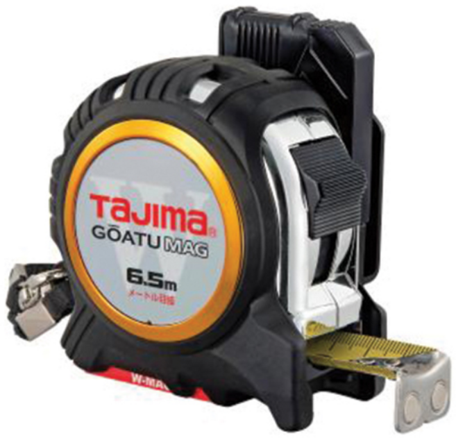 타지마 줄자 GASF-GLWM25-65 6.5M(고아츠 G자동 안전), 1개