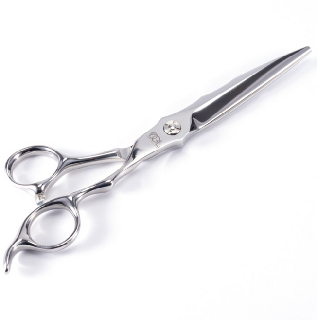 오지엘 미용 가위 헤어 블런트 틴닝, 장가위 6.5인치, 1개