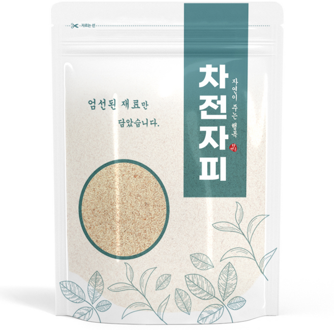 자연초 차전자피 분말 가루 거친입자, 300g, 1개