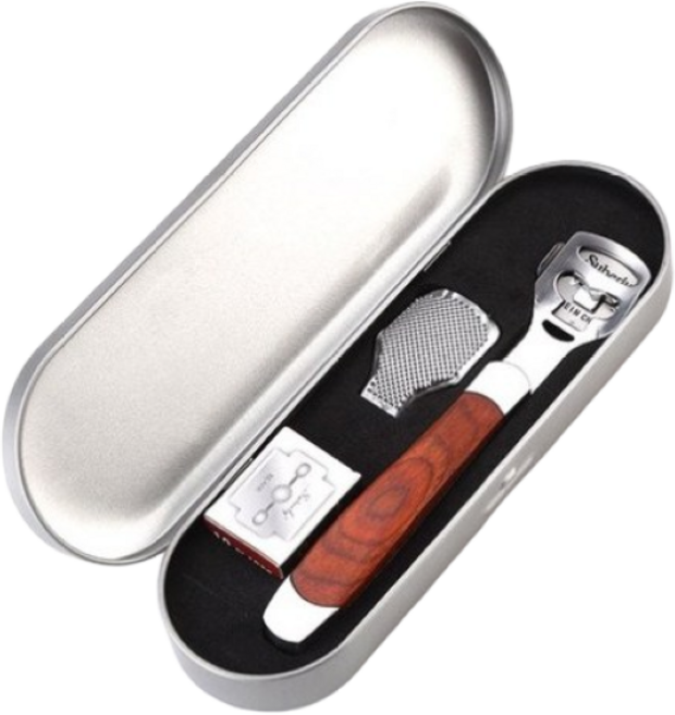 발각질제거 콘커터 02 + 교체용날 10p, 1세트