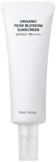 [화미사] 유기농 배꽃 발효 선크림 50ml, 1개