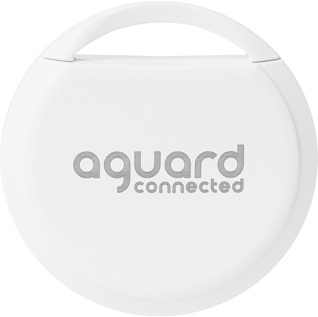 아가드커넥티드 애플인증 미아방지 스마트태그 소형 위치추적기 분실방지, 1개, 화이트 (안드로이드)