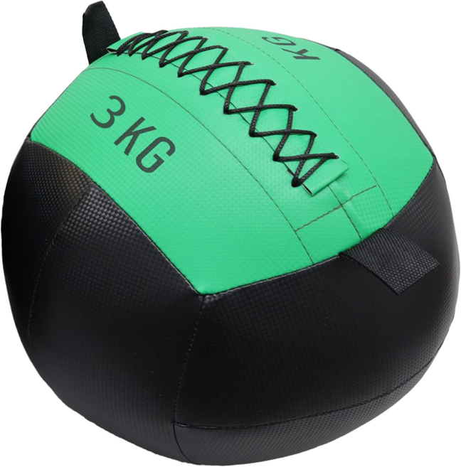 헬스몬 월볼 메디신볼 메디슨 슬램볼 웨이트볼 크로스핏 1kg-12kg, 1개, 초록