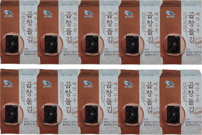 C-WEED 곱창돌김, 10개