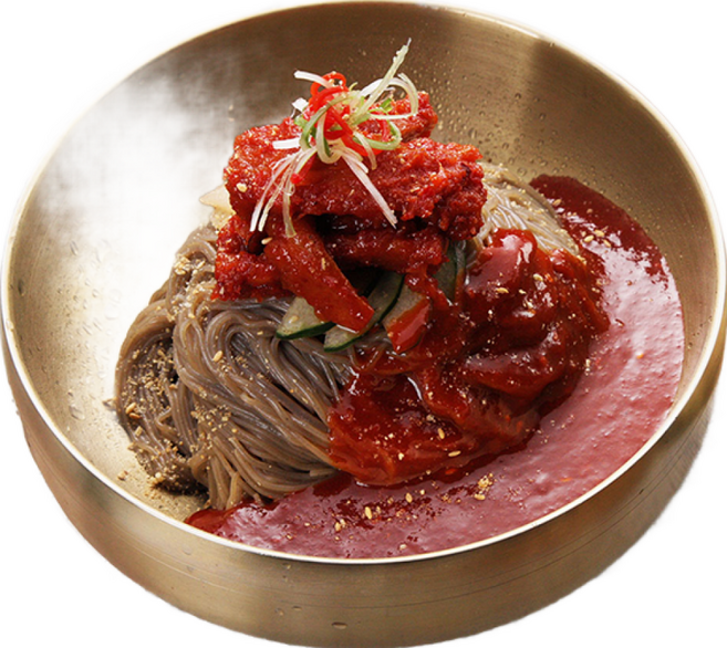 시크릿 비빔 칡냉면 10인분 풀세트 / 칡냉면+비빔장+냉면무+겨자, 3.13kg, 1개