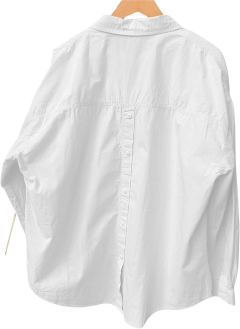 제이엠지아 NEW 여성 카라넥 베이직 남방 루즈핏 무지 셔츠