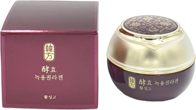 수려한 효 녹용콜라겐 활성고 크림, 3개, 30ml