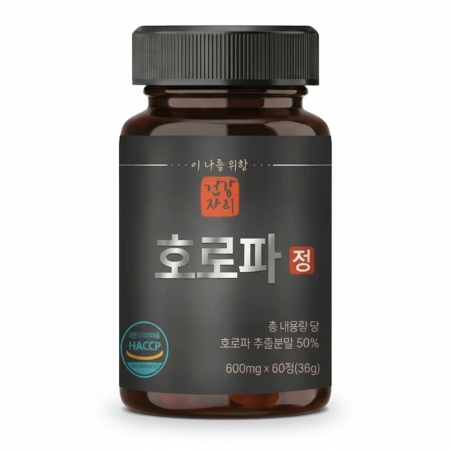건강자리 호로파 HACCP 600mg 정, 1개, 60정 - 쿠팡