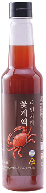 나인가라 꽃게액젓 무침요리 탕요리, 1개, 670ml