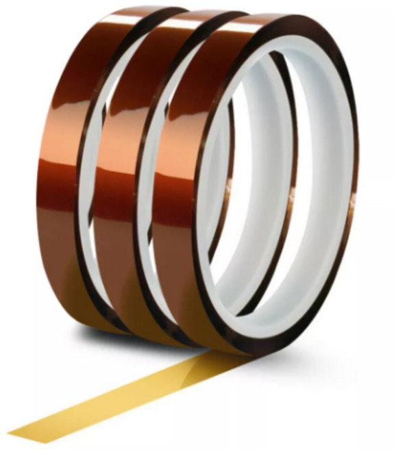 고온 내열 캡톤 테이프 폴리이미드 PI 10mm 길이 33M, 1개