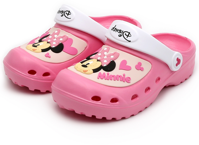 미니마우스 입체패드 스마일 샌들