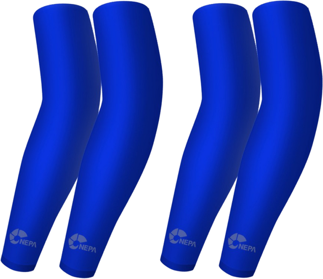 네파 무봉재 아이스 쿨토시 암슬리브 팔토시 2세트, 블루+블루, 2개