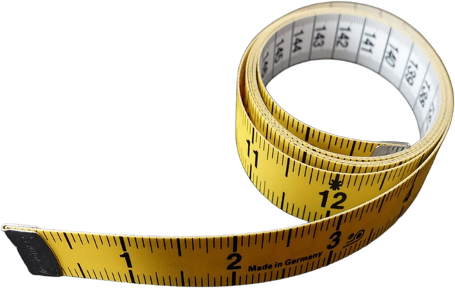 Hoechstmass 독일제 정품 줄자 벌크형 1개 옷줄자 피팅줄자 띠줄자