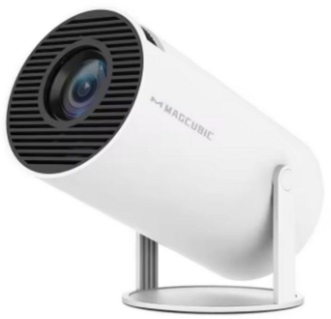 HY300 미니 빔프로젝터 휴대용 가정용 홈시네마 한국어지원 아이폰 안드로이드 130인치, HY300-White