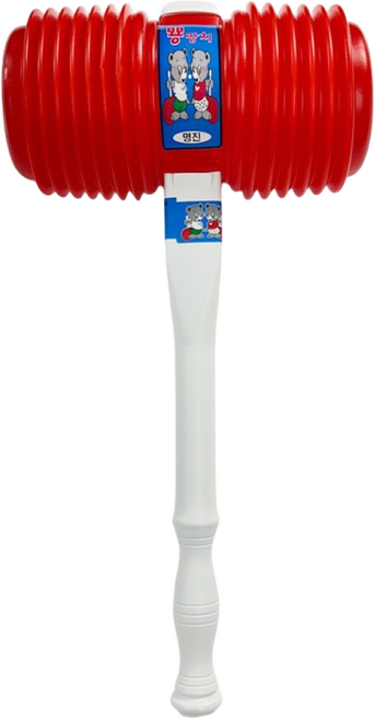 국산 대형 뿅망치 47cm 뽕망치 게임소품, 빨강, 3개