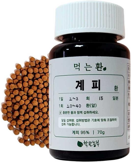 착한농부 시나몬환 계피환, 70g, 2개